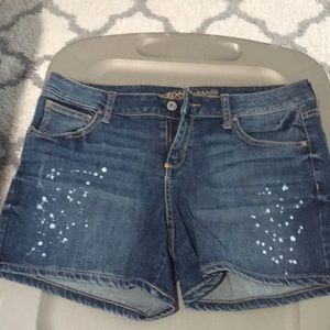 Jean shorts